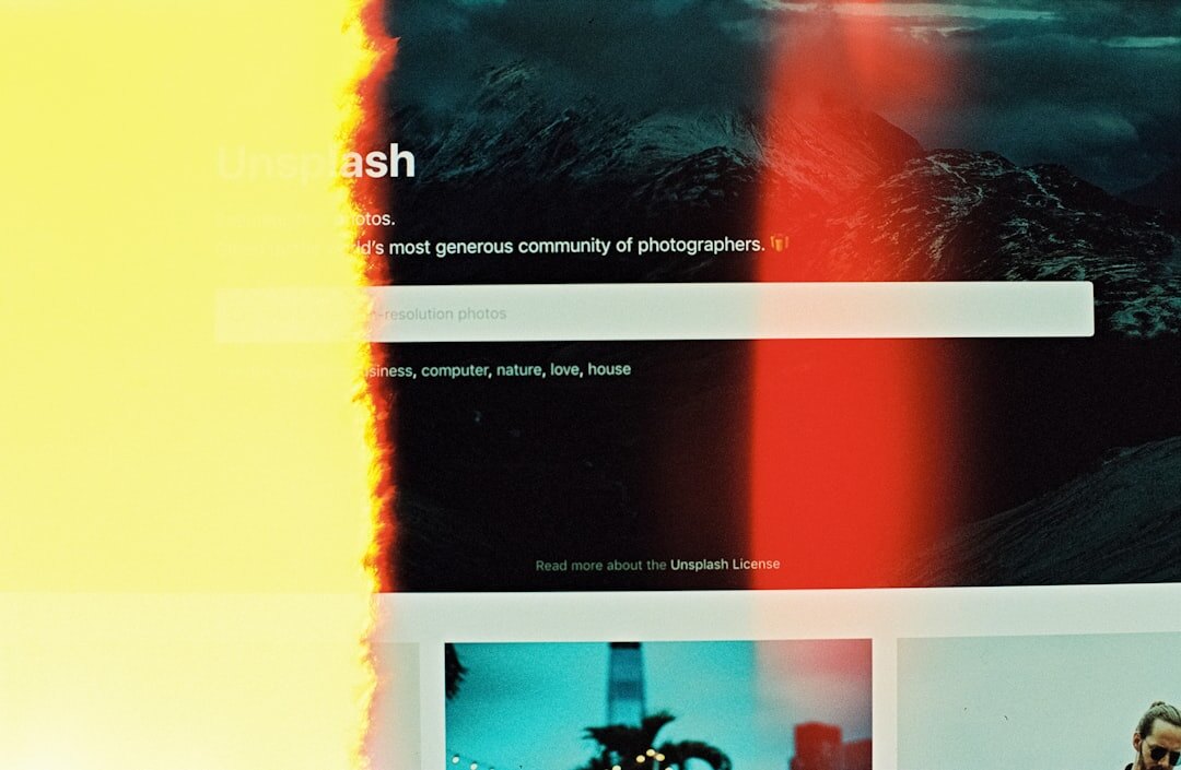 modern blog interface