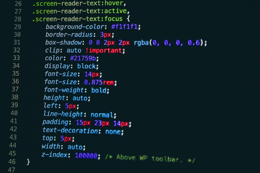css styling code